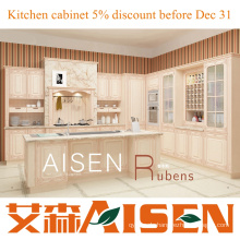 Rubens 2015 Kundenspezifische PVC-Küche modernes Schrank mit gutem Preis
